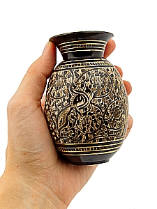 :   4046/1  FLOWER VASE MATKI BD WORK  (2/